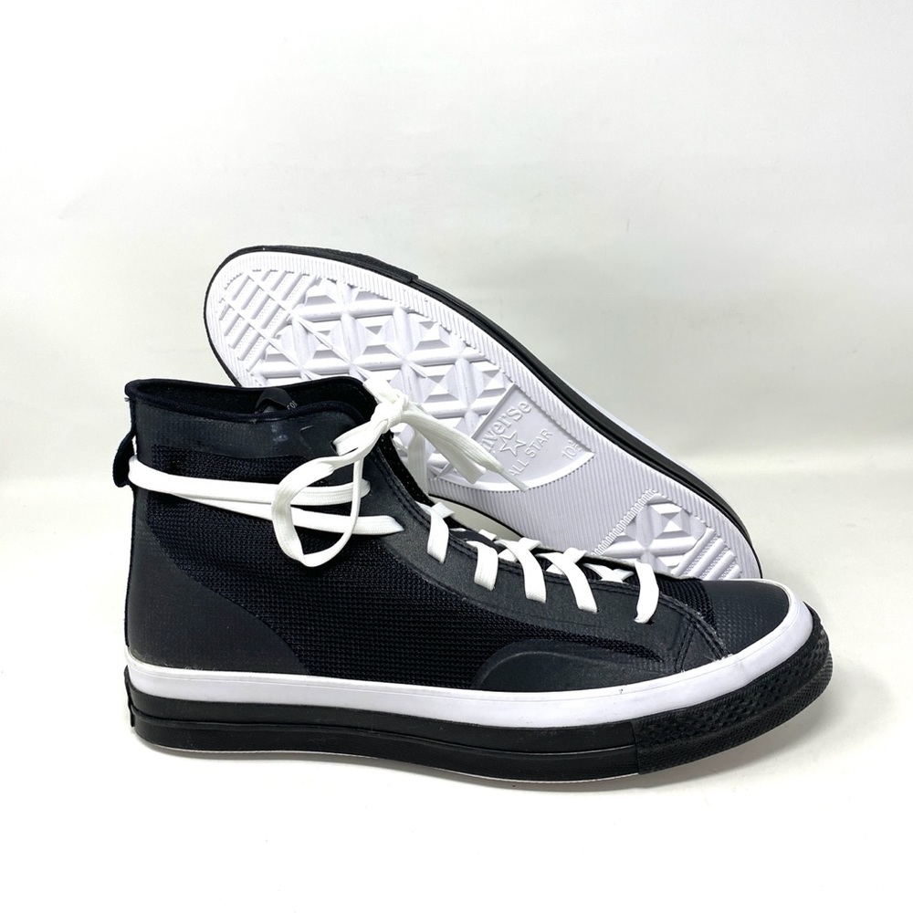 Converse Chuck 70 HI Black White Casual Shoes Men's Size High Top Mesh 170419C - Picture 9 of 13